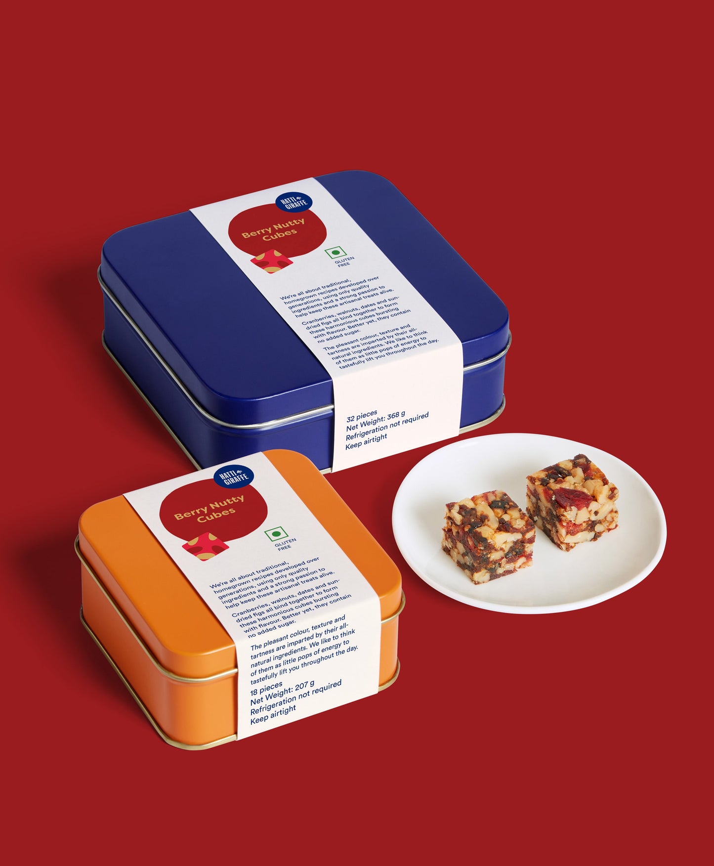 Berry Nutty Cubes