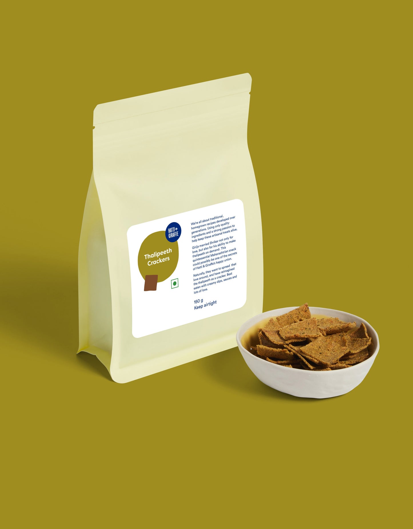 Thalipeeth Crackers
